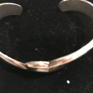 James Avery sterling silver cuff heart bracelet